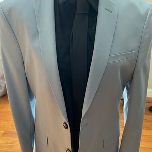 Light blue mens blazer worn once and no longer fits